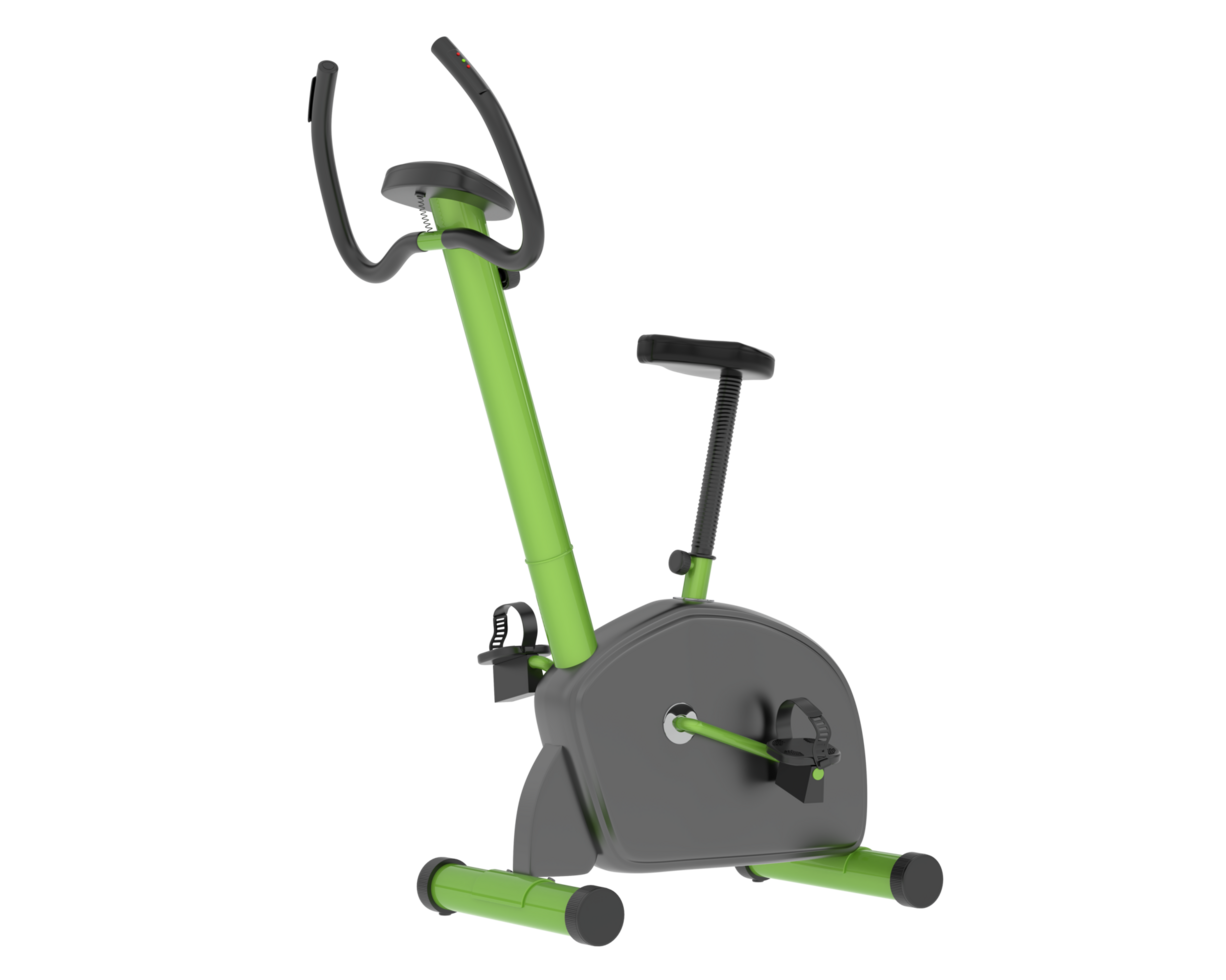 Elliptical device for gym isolated on background. 3d rendering - illustration png