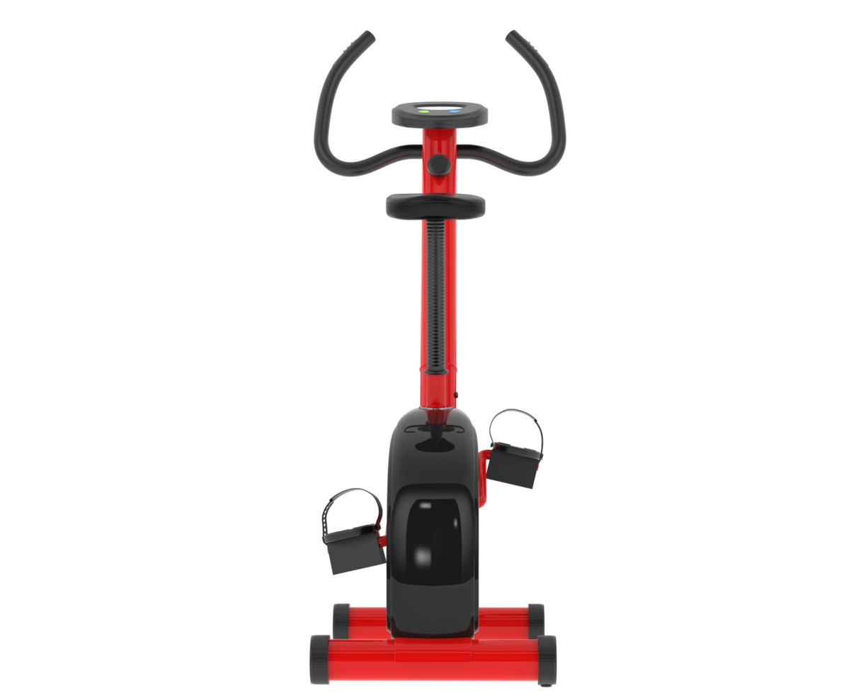 Elliptical device for gym isolated on background. 3d rendering - illustration png