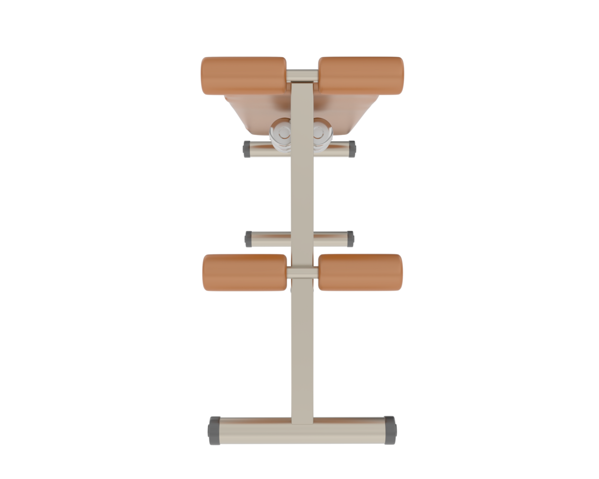Gym bench isolated on background. 3d rendering - illustration png