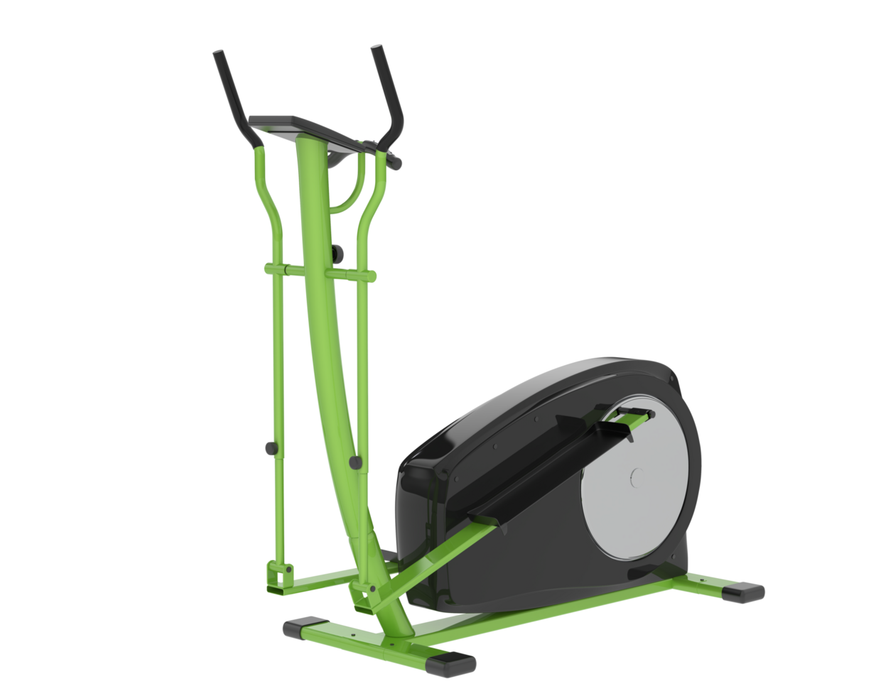 Gym bike isolated on background. 3d rendering - illustration png