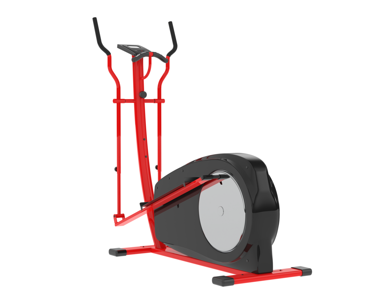 Gym bike isolated on background. 3d rendering - illustration png
