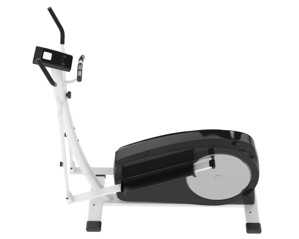 Gym bike isolated on background. 3d rendering - illustration png