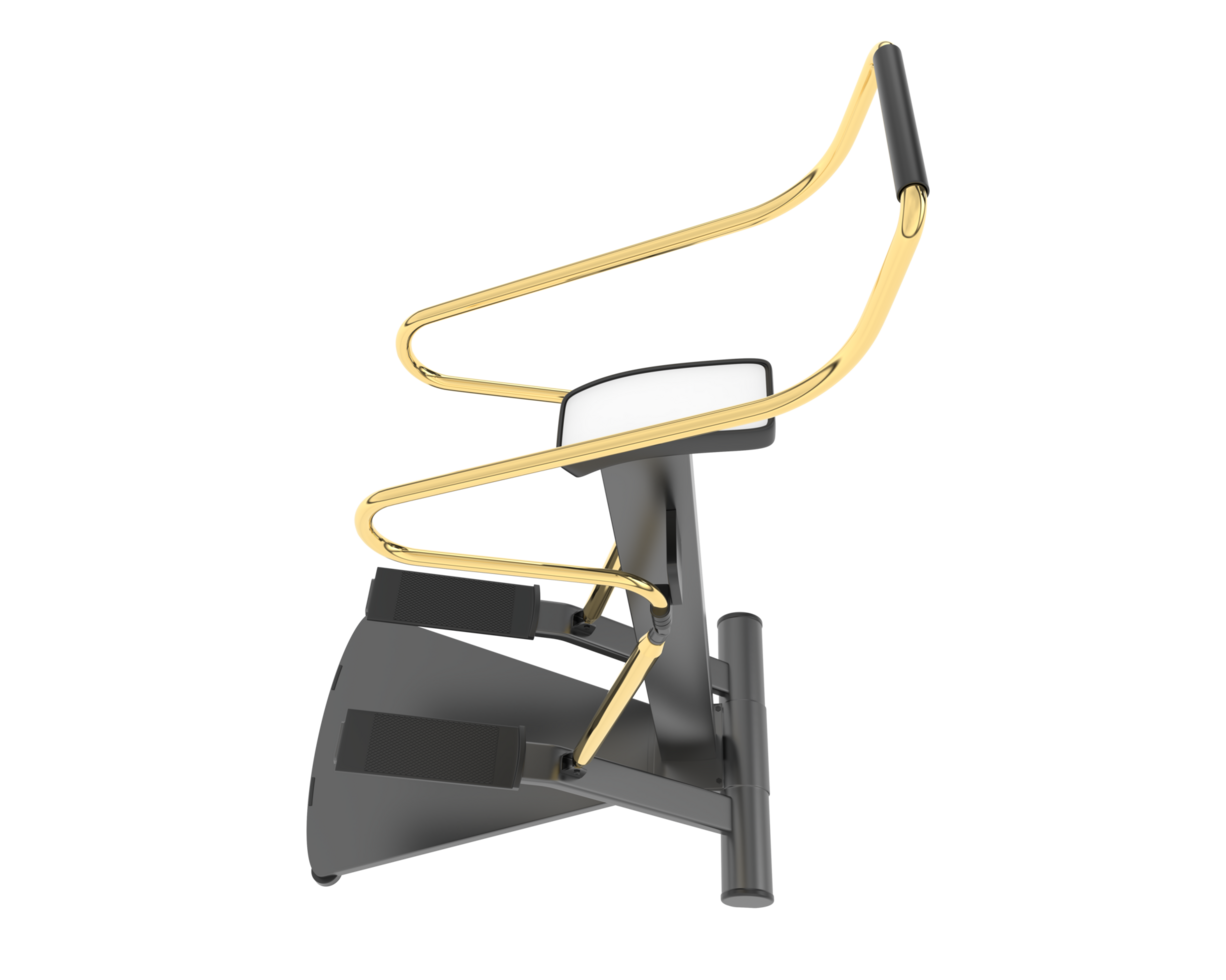 Gym stepper isolated on background. 3d rendering - illustration png