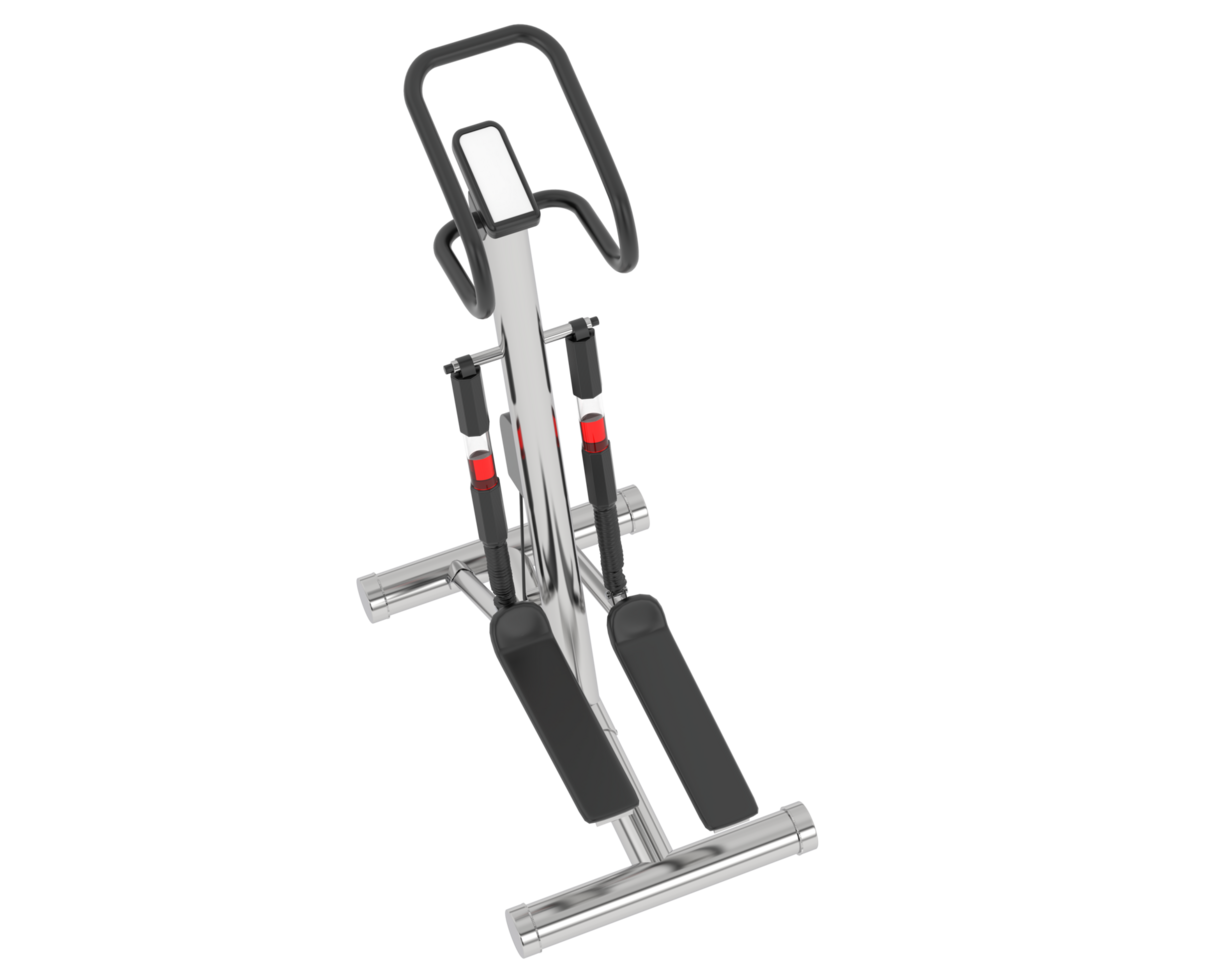 Gym stepper isolated on background. 3d rendering - illustration png