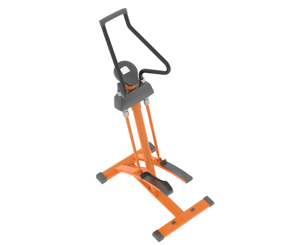 Gym stepper isolated on background. 3d rendering - illustration png