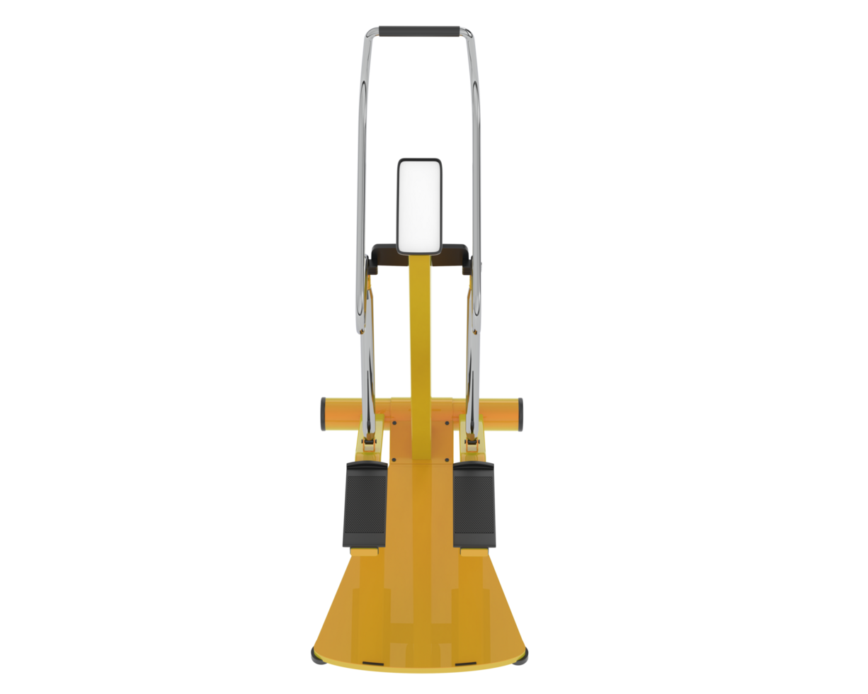 Gym stepper isolated on background. 3d rendering - illustration png