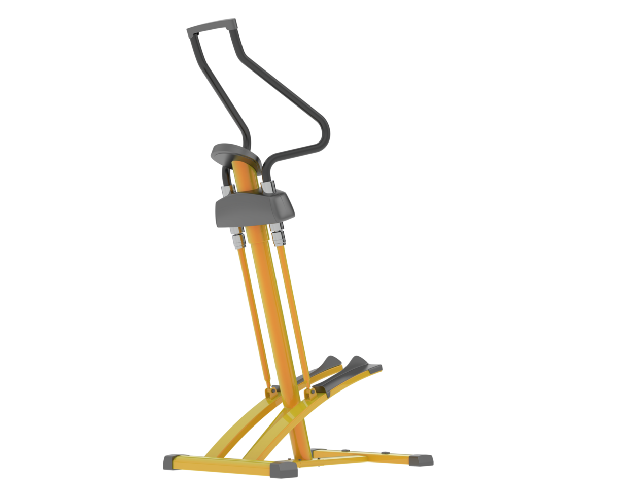 Gym stepper isolated on background. 3d rendering - illustration png