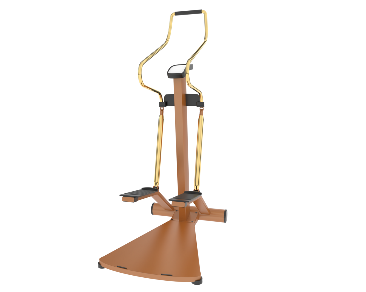 Gym stepper isolated on background. 3d rendering - illustration png