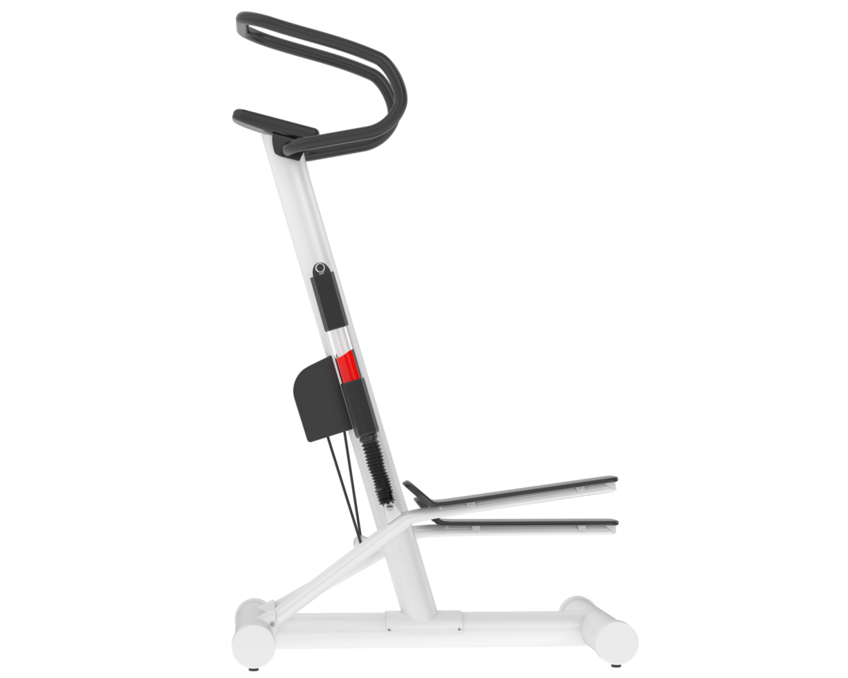 Gym stepper isolated on background. 3d rendering - illustration png