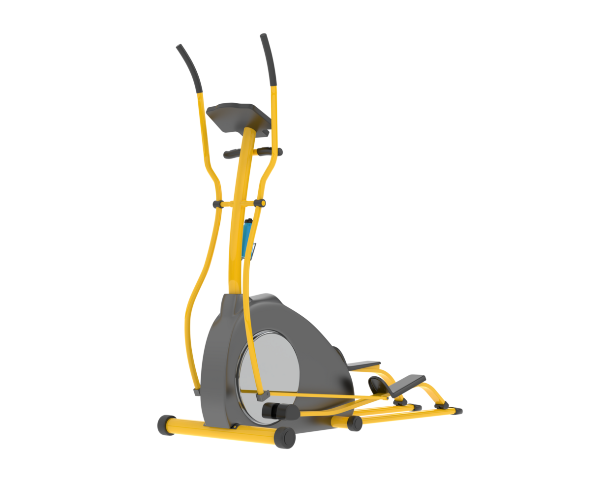 Gym stepper isolated on background. 3d rendering - illustration png