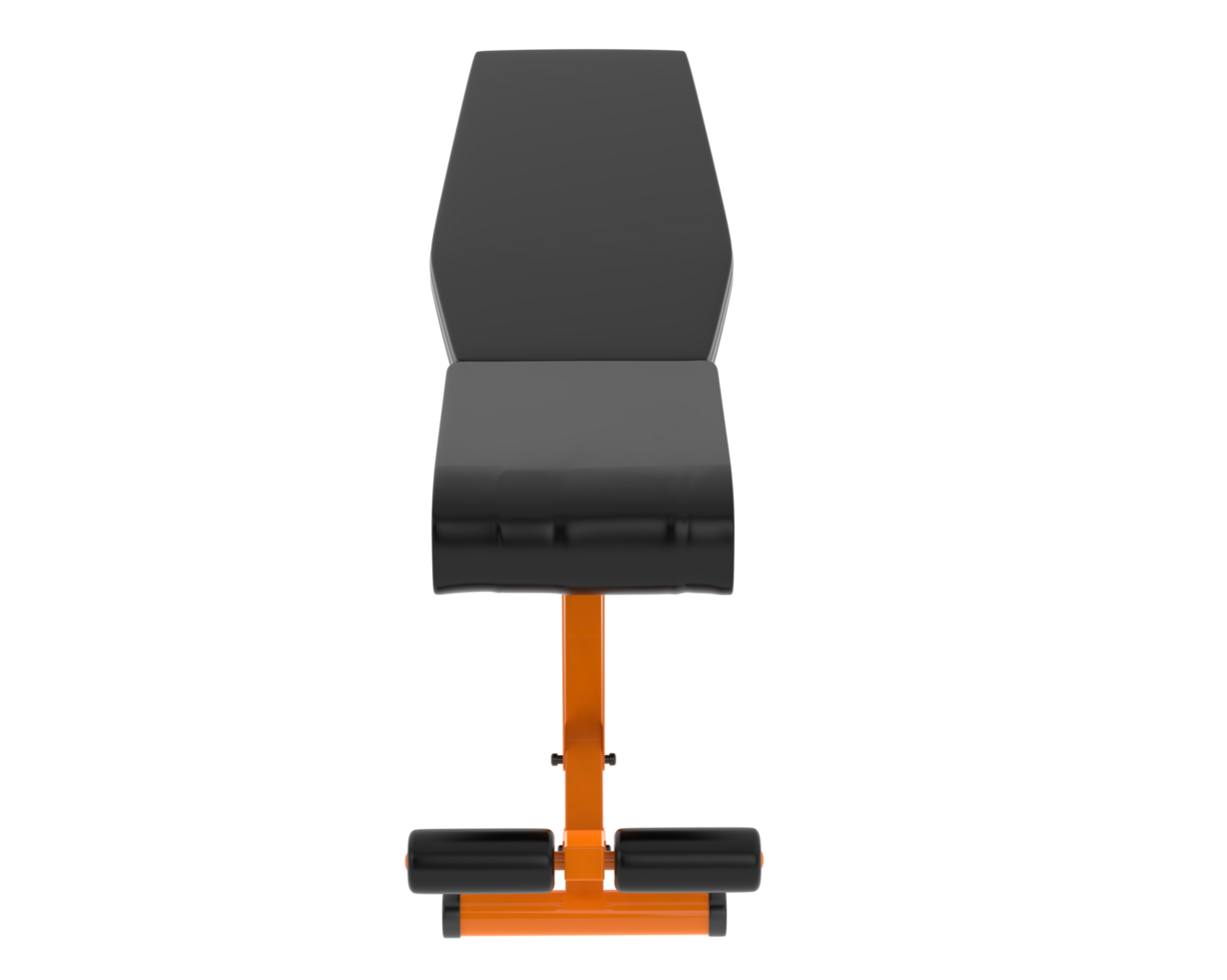 Gym bench isolated on background. 3d rendering - illustration png