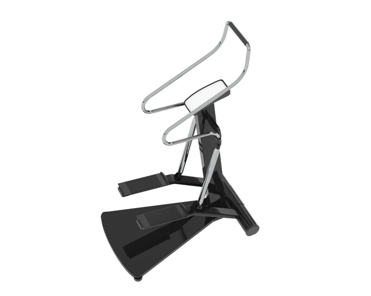 Gym stepper isolated on background. 3d rendering - illustration png
