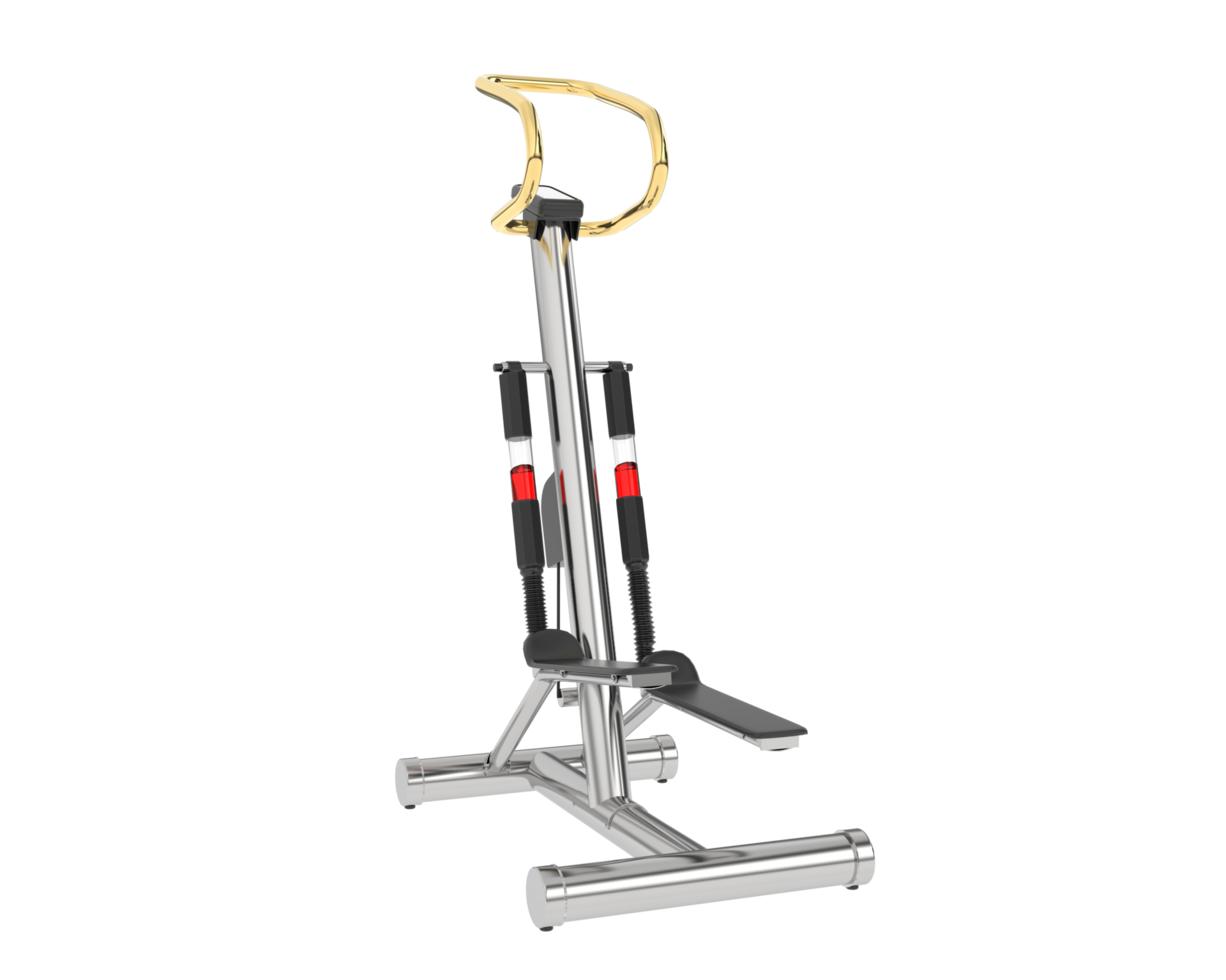 Gym stepper isolated on background. 3d rendering - illustration png