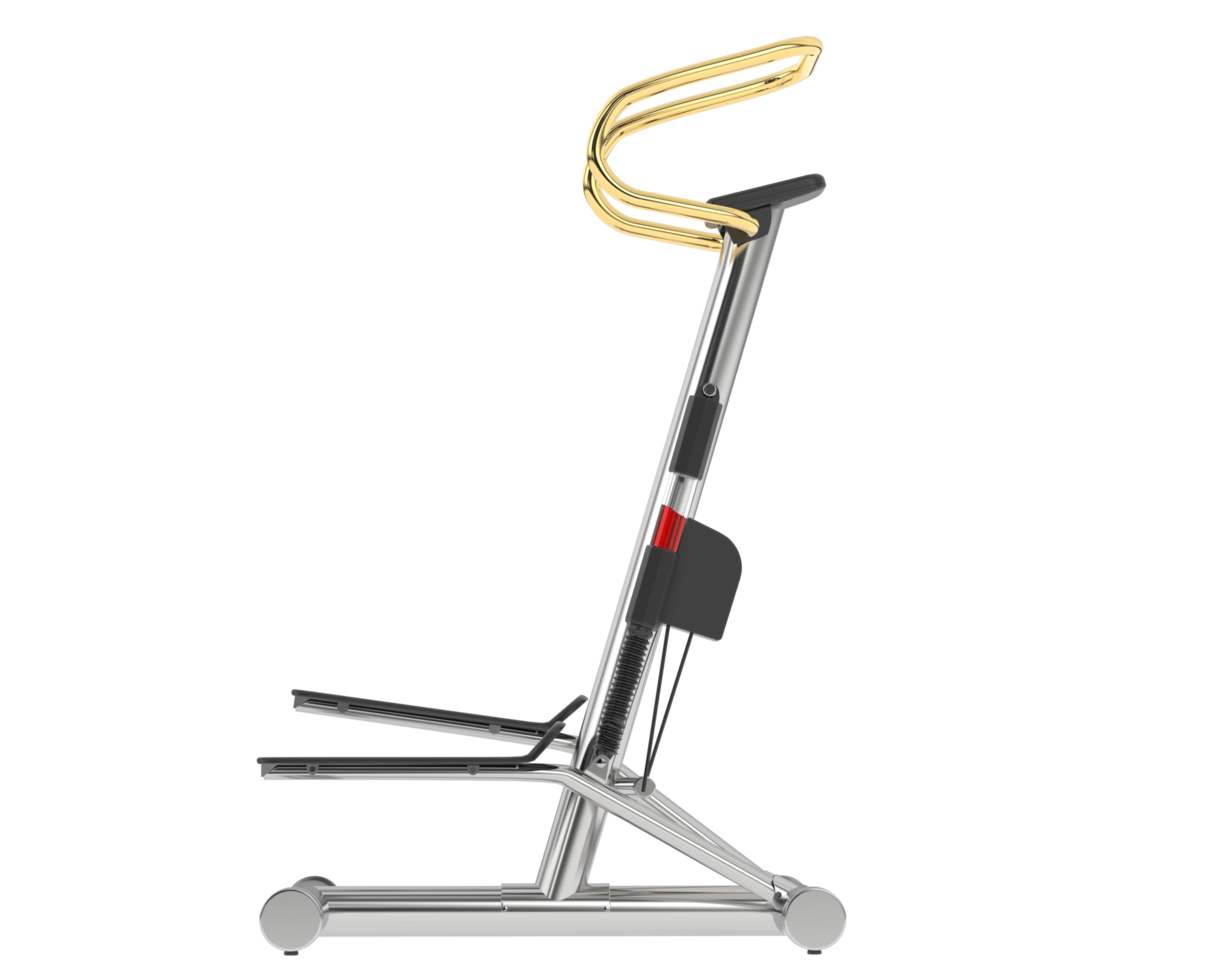 Gym stepper isolated on background. 3d rendering - illustration png