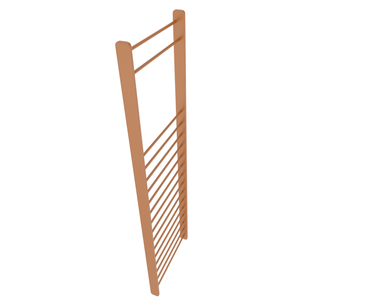 Gymnastics wall bars isolated on background. 3d rendering - illustration png
