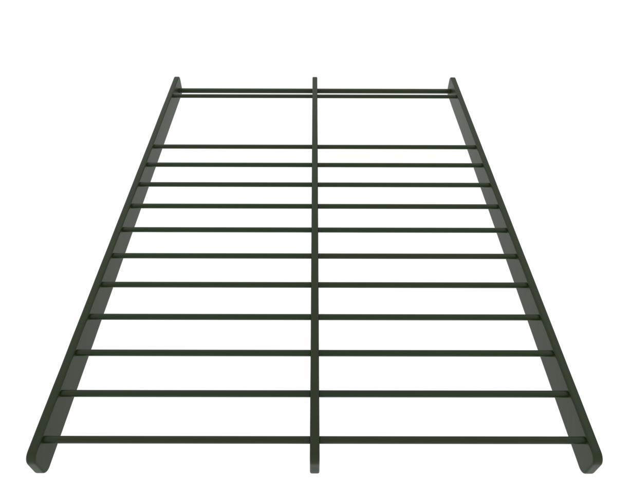 Gymnastics wall bars isolated on background. 3d rendering - illustration png