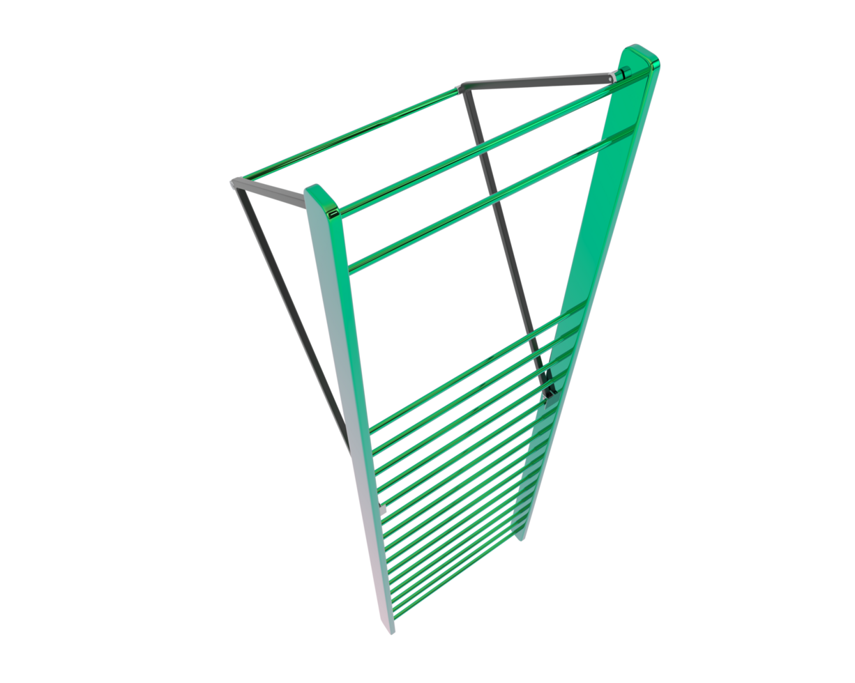 Gymnastics wall bars isolated on background. 3d rendering - illustration png