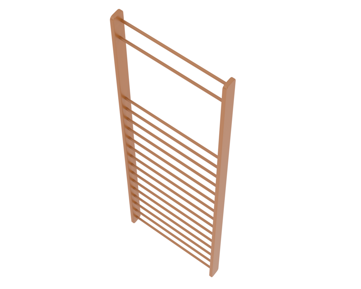 Gymnastics wall bars isolated on background. 3d rendering - illustration png