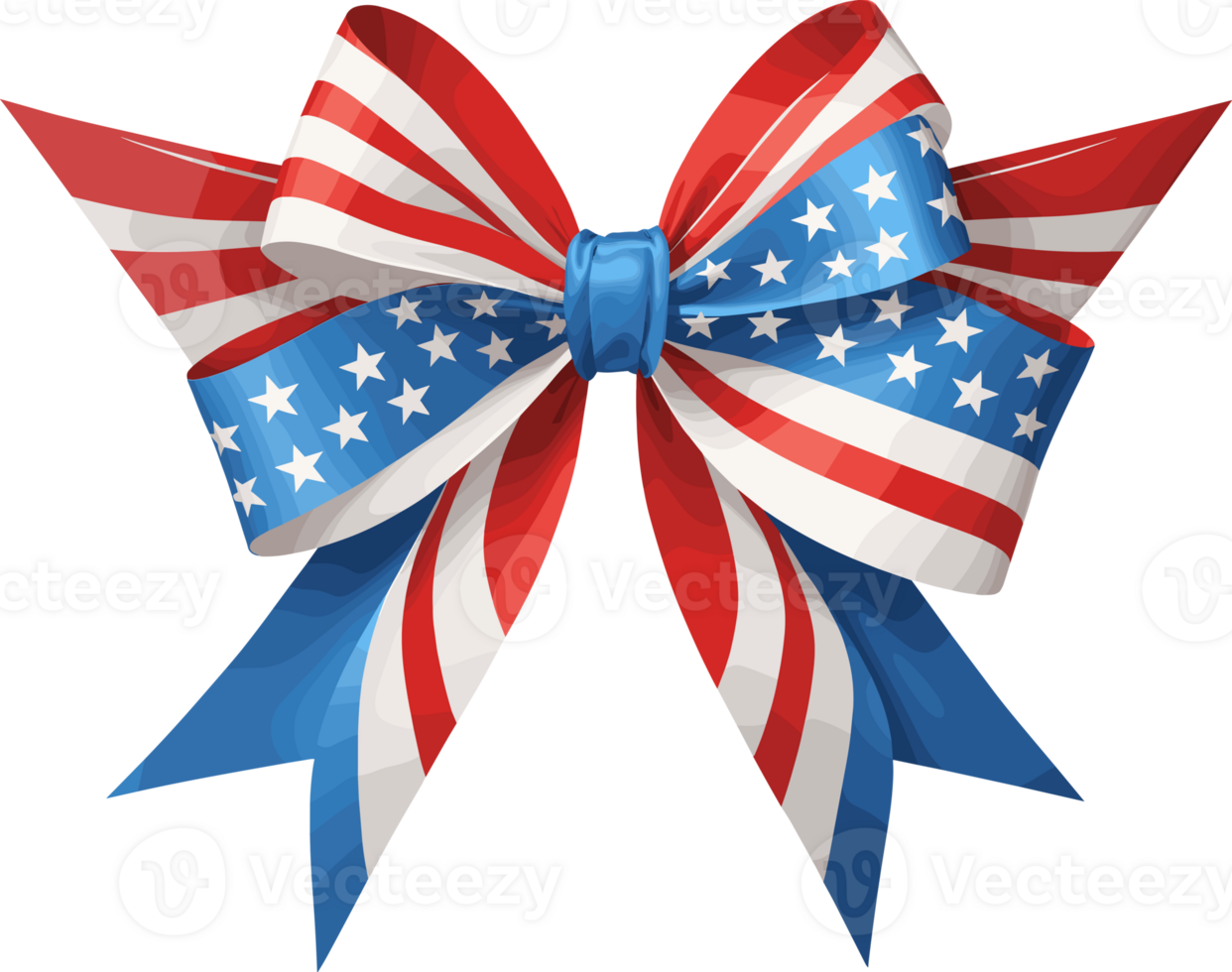 American bow with USA flag pattern for 4th of July, Independence Day and Veterans Day clipart, United States, Memorial Day, American flag, celebration, nation, patriot, liberty, gift, accessory png