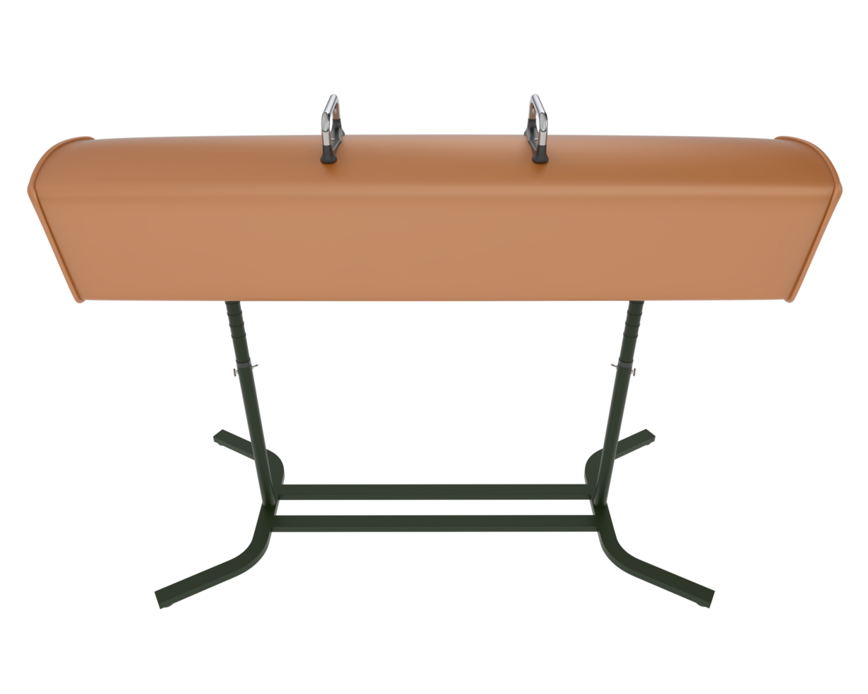 Gymnastic equipment isolated on background. 3d rendering - illustration png