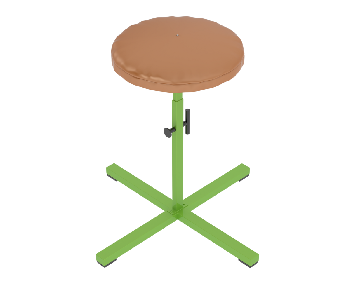 Gymnastic equipment isolated on background. 3d rendering - illustration png