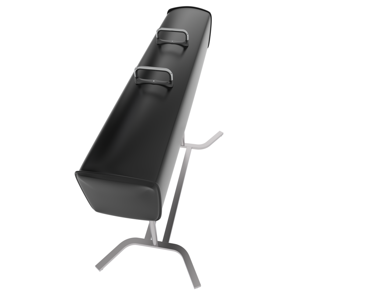 Gymnastic equipment isolated on background. 3d rendering - illustration png