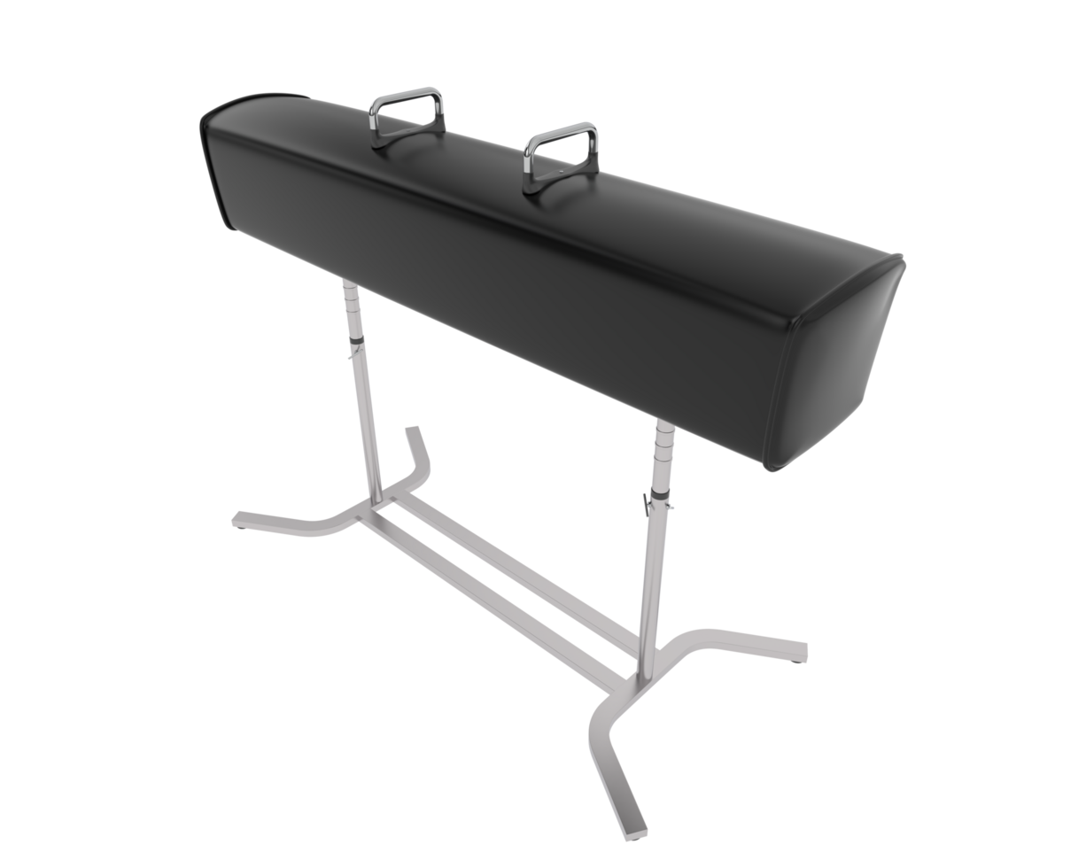 Gymnastic equipment isolated on background. 3d rendering - illustration png