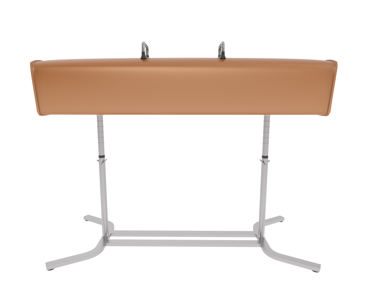 Gymnastic equipment isolated on background. 3d rendering - illustration png