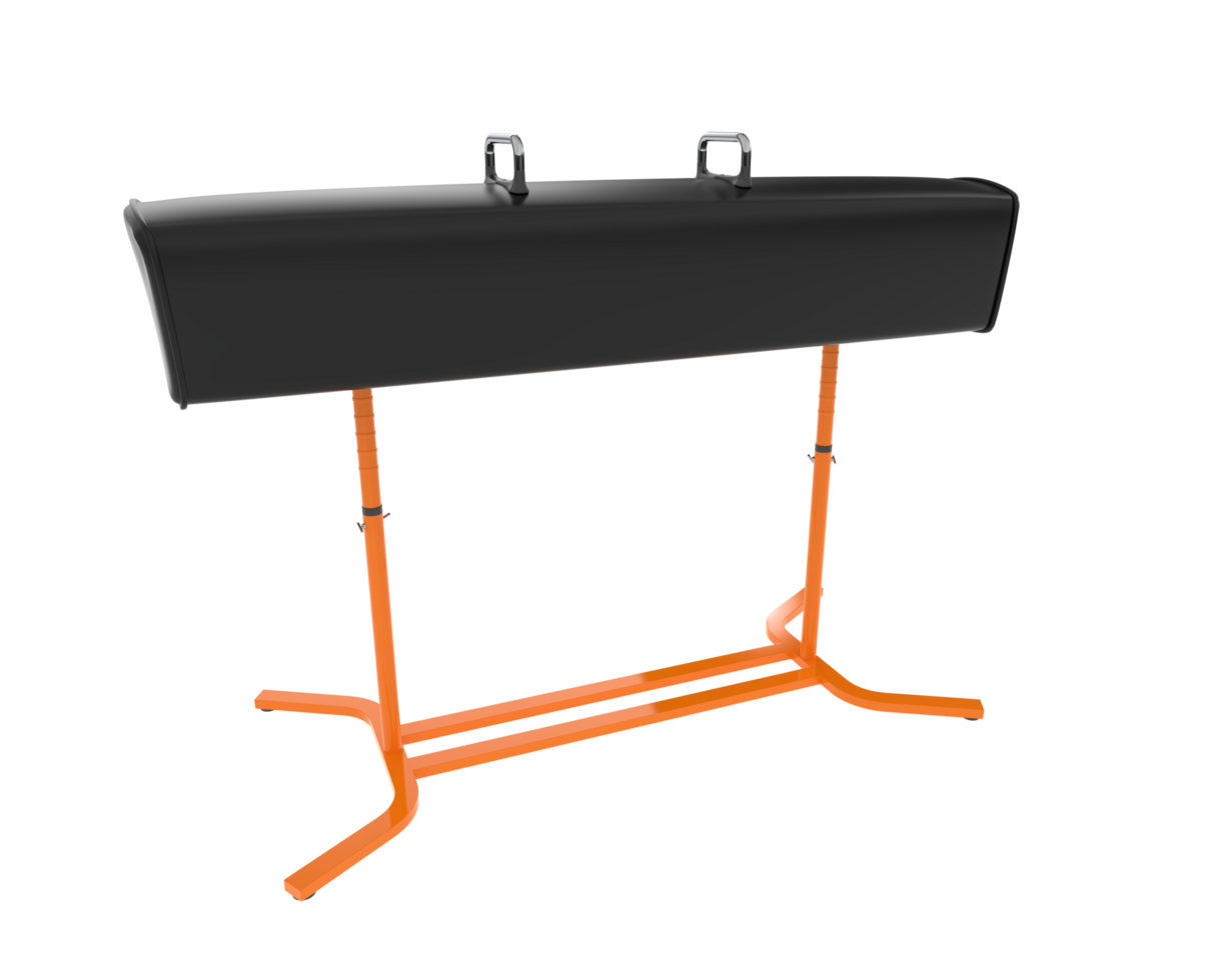 Gymnastic equipment isolated on background. 3d rendering - illustration png