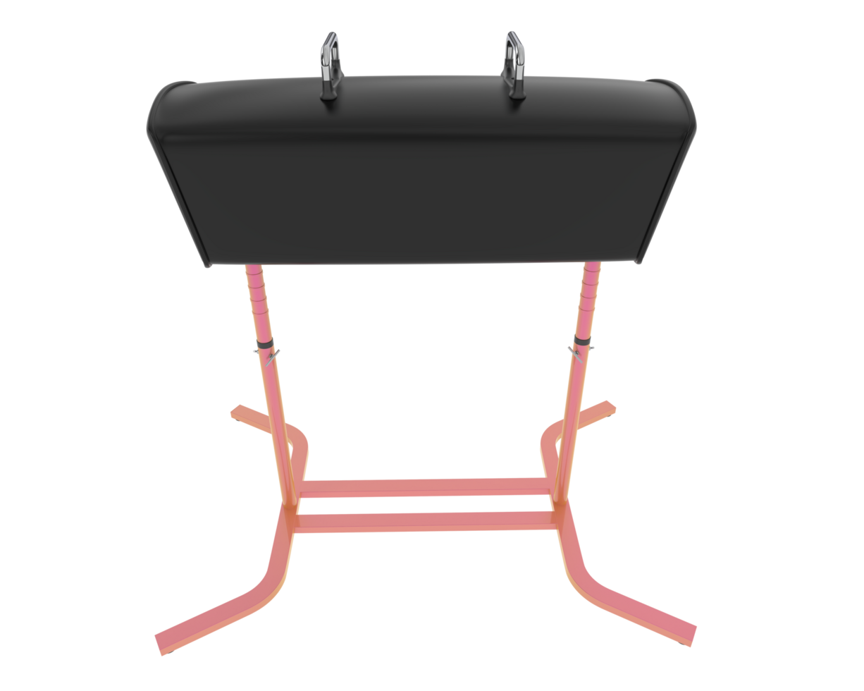 Gymnastic equipment isolated on background. 3d rendering - illustration png