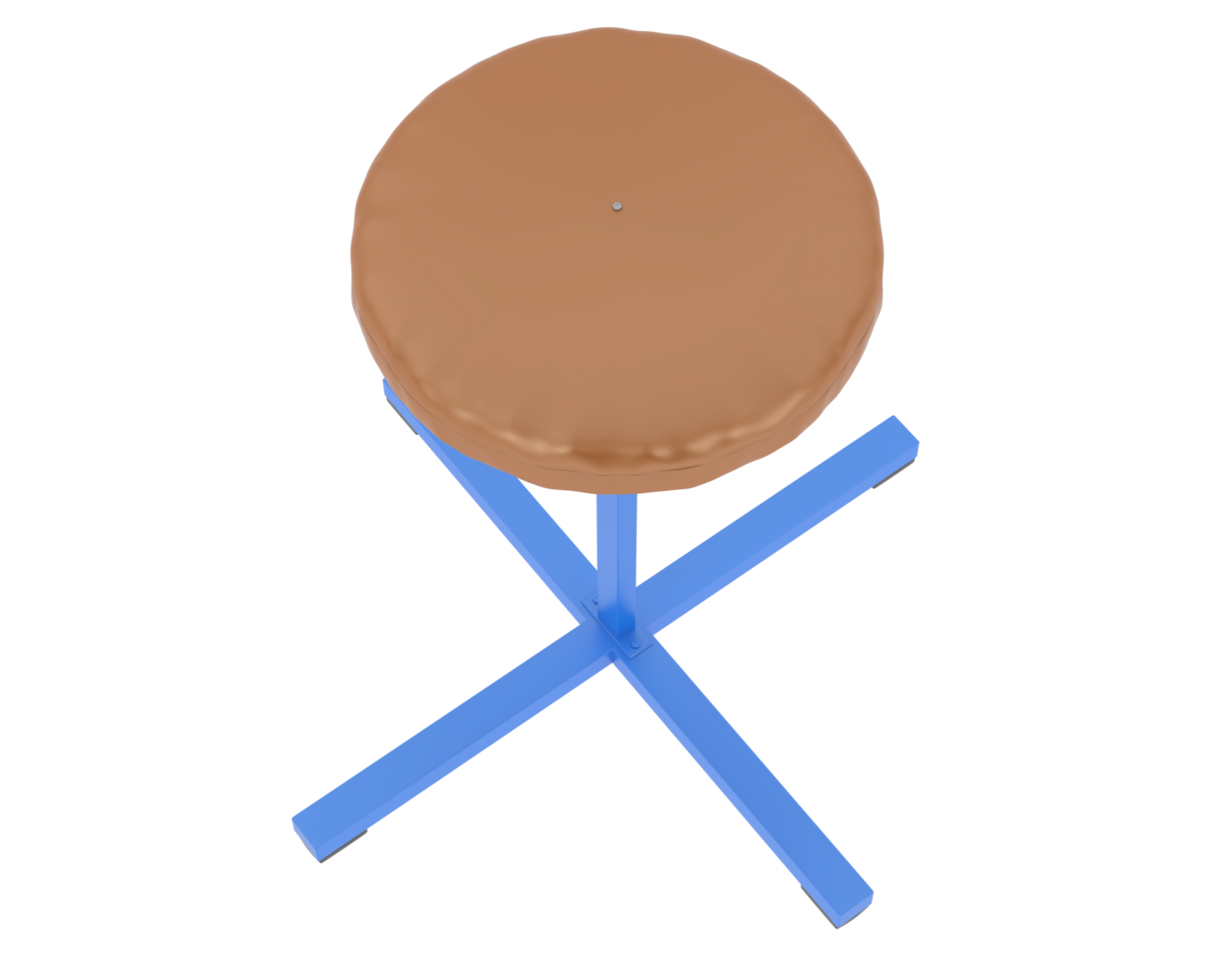 Gymnastic equipment isolated on background. 3d rendering - illustration png