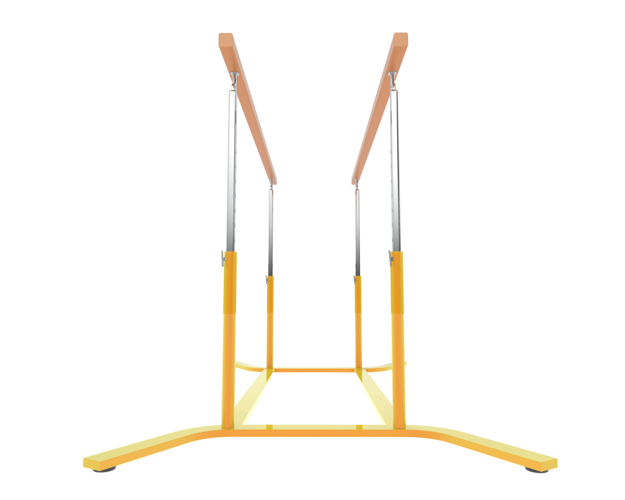 Gymnastic equipment isolated on background. 3d rendering - illustration png