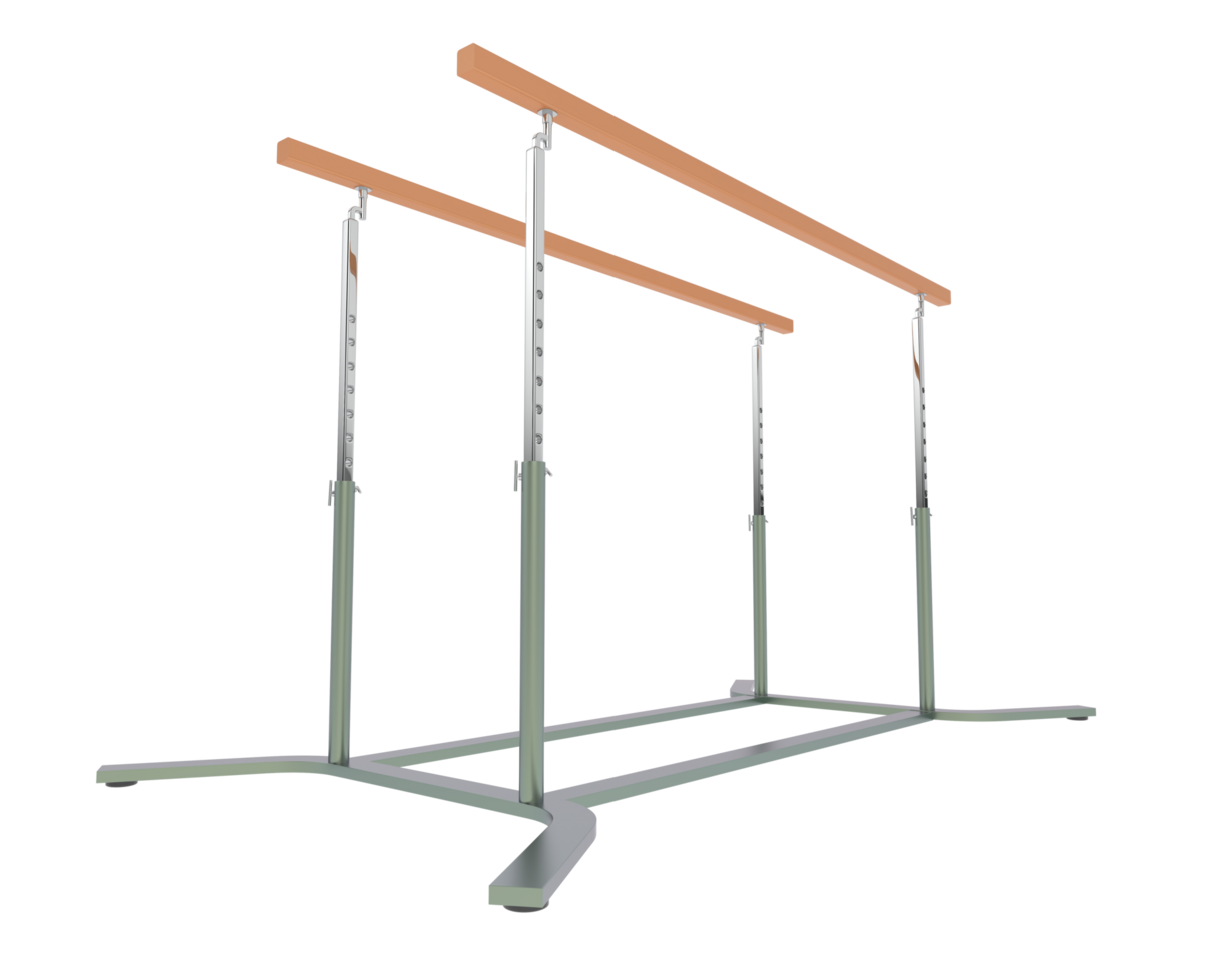 Gymnastic equipment isolated on background. 3d rendering - illustration png