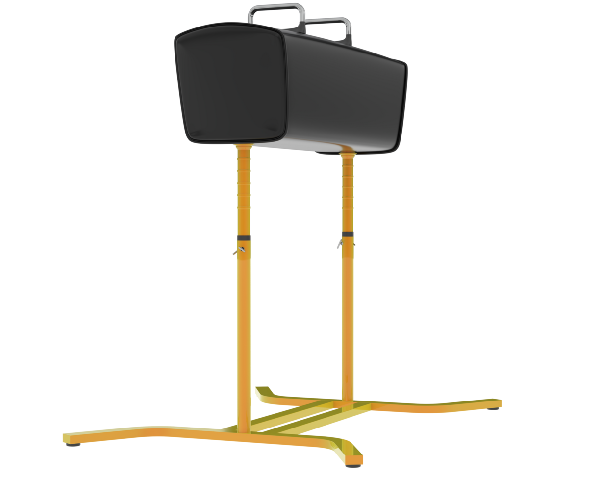 Gymnastic equipment isolated on background. 3d rendering - illustration png