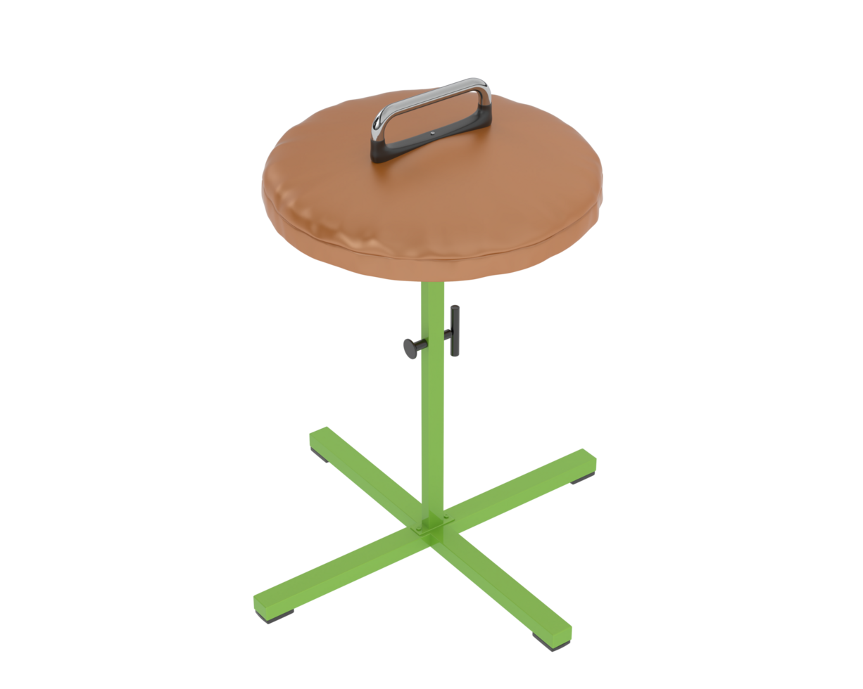 Gymnastic equipment isolated on background. 3d rendering - illustration png