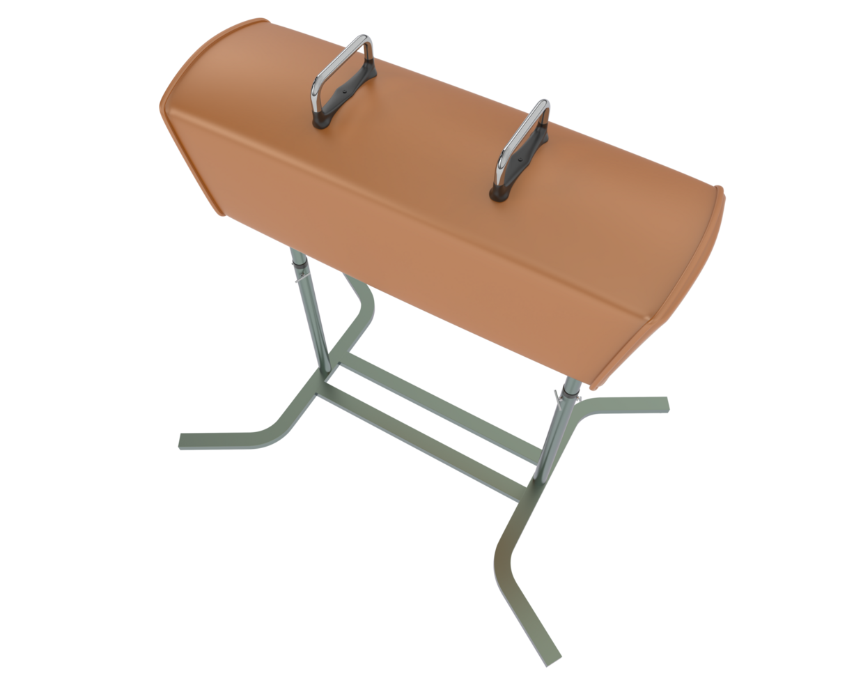 Gymnastic equipment isolated on background. 3d rendering - illustration png