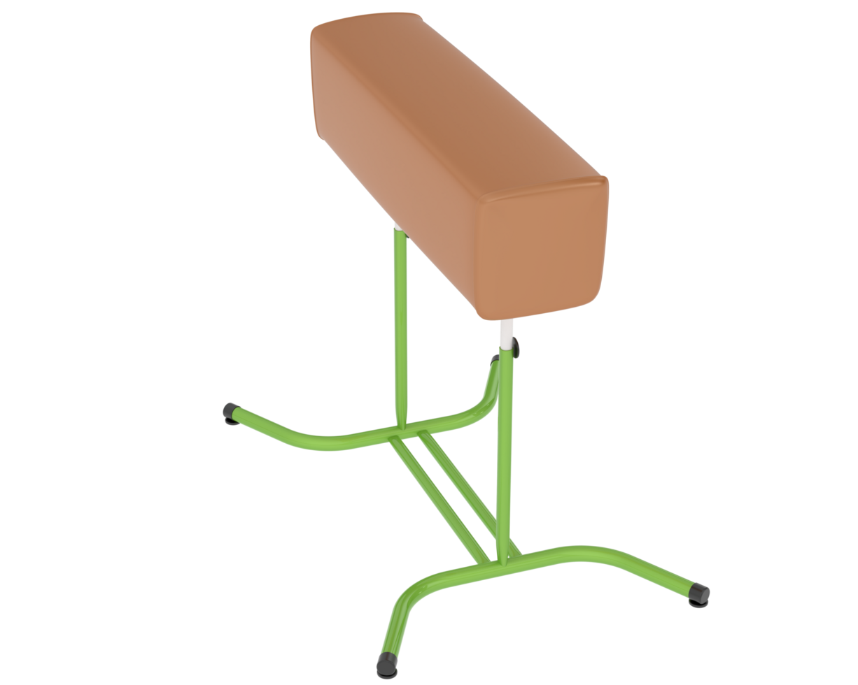 Gymnastic equipment isolated on background. 3d rendering - illustration png