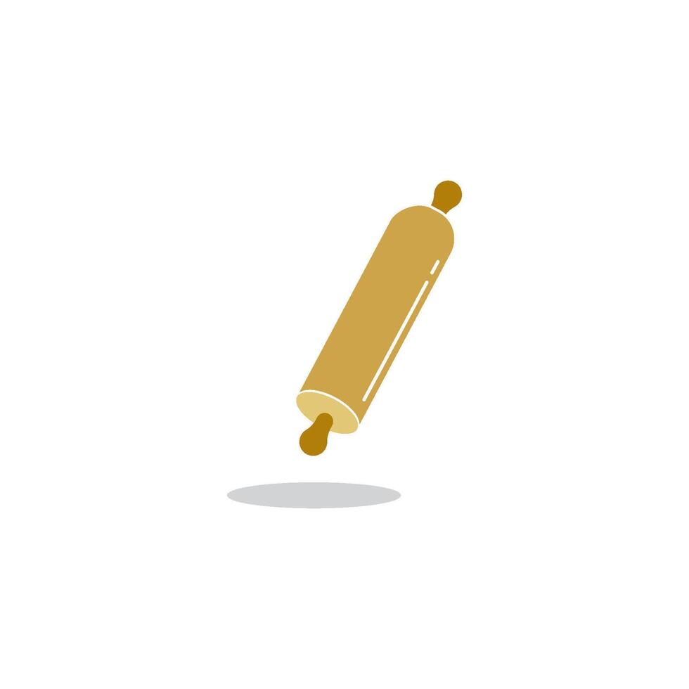 rolling pin icon vector