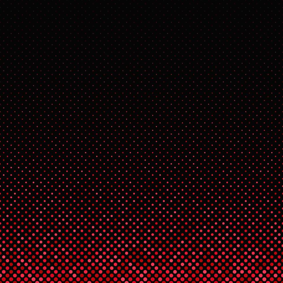 Red geometric dot pattern - winter background design vector