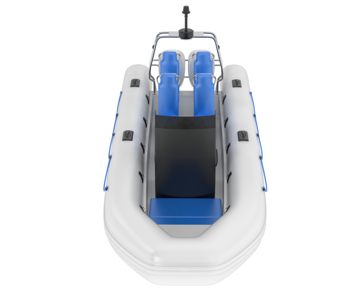 Boat isolated on background. 3d rendering - illustration png