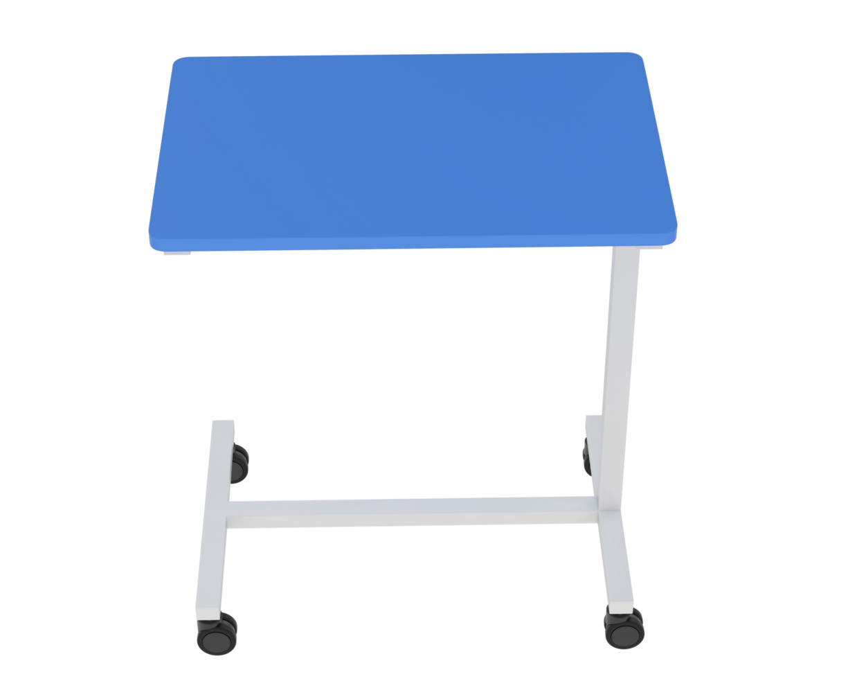 Hospital table isolated on background. 3d rendering - illustration png