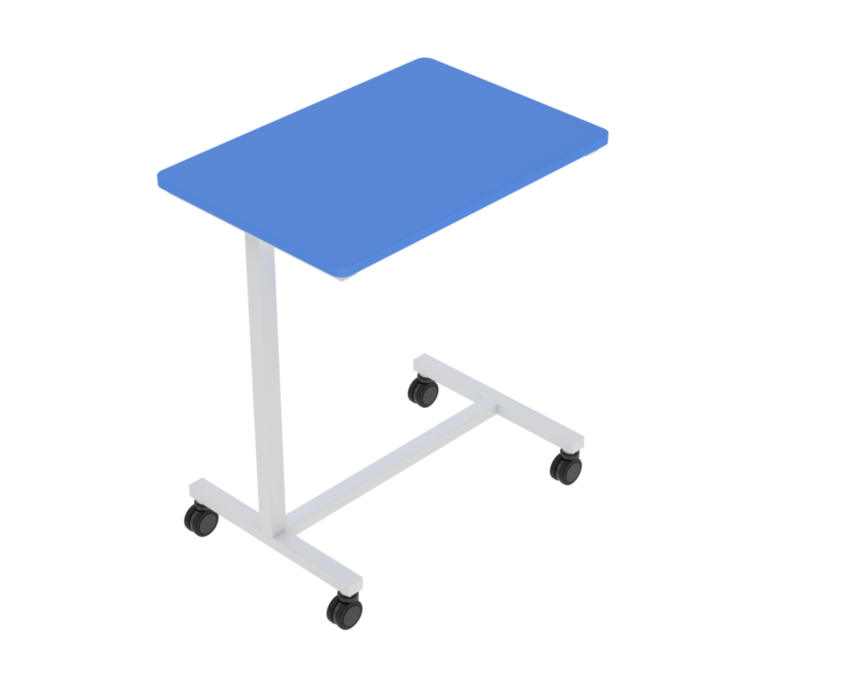 Hospital table isolated on background. 3d rendering - illustration png