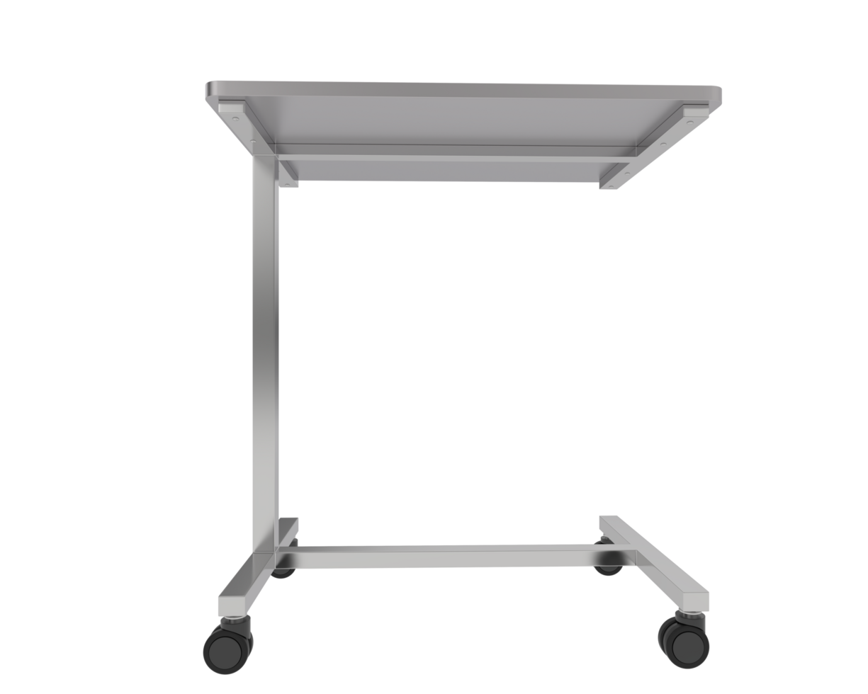 Hospital table isolated on background. 3d rendering - illustration png