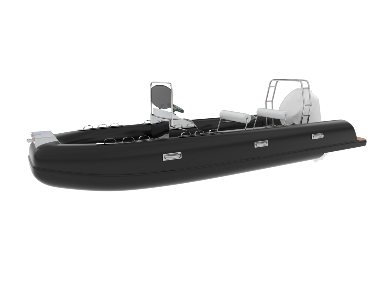 Fishing boat isolated on background. 3d rendering - illustration png