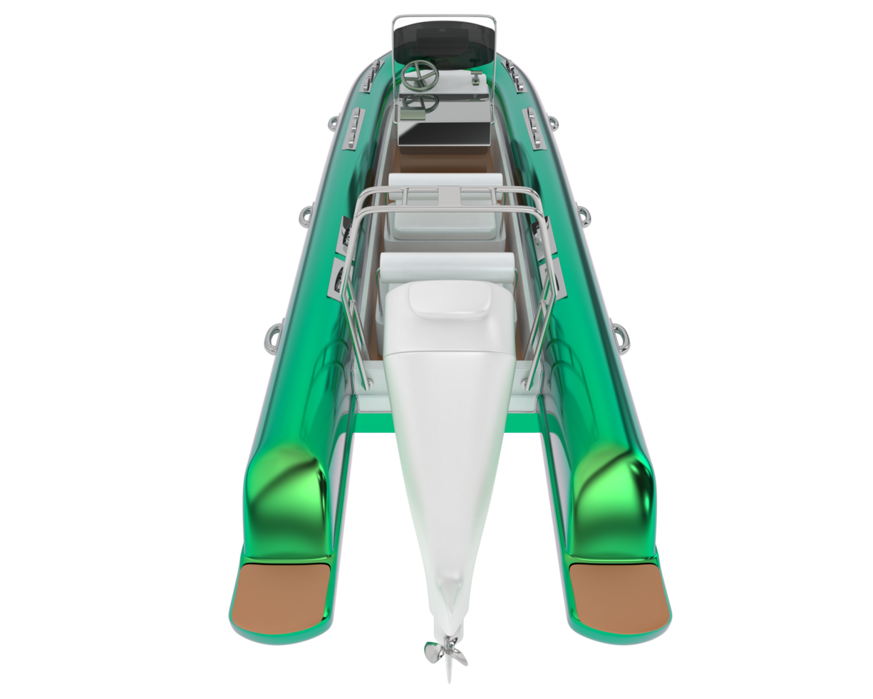 Fishing boat isolated on background. 3d rendering - illustration png