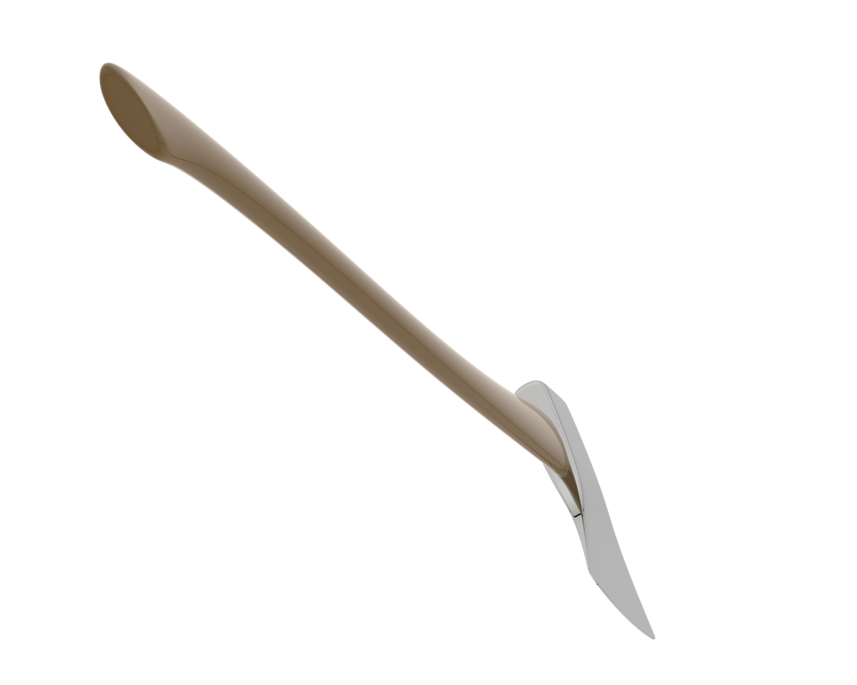 Axe isolated on background. 3d rendering - illustration png