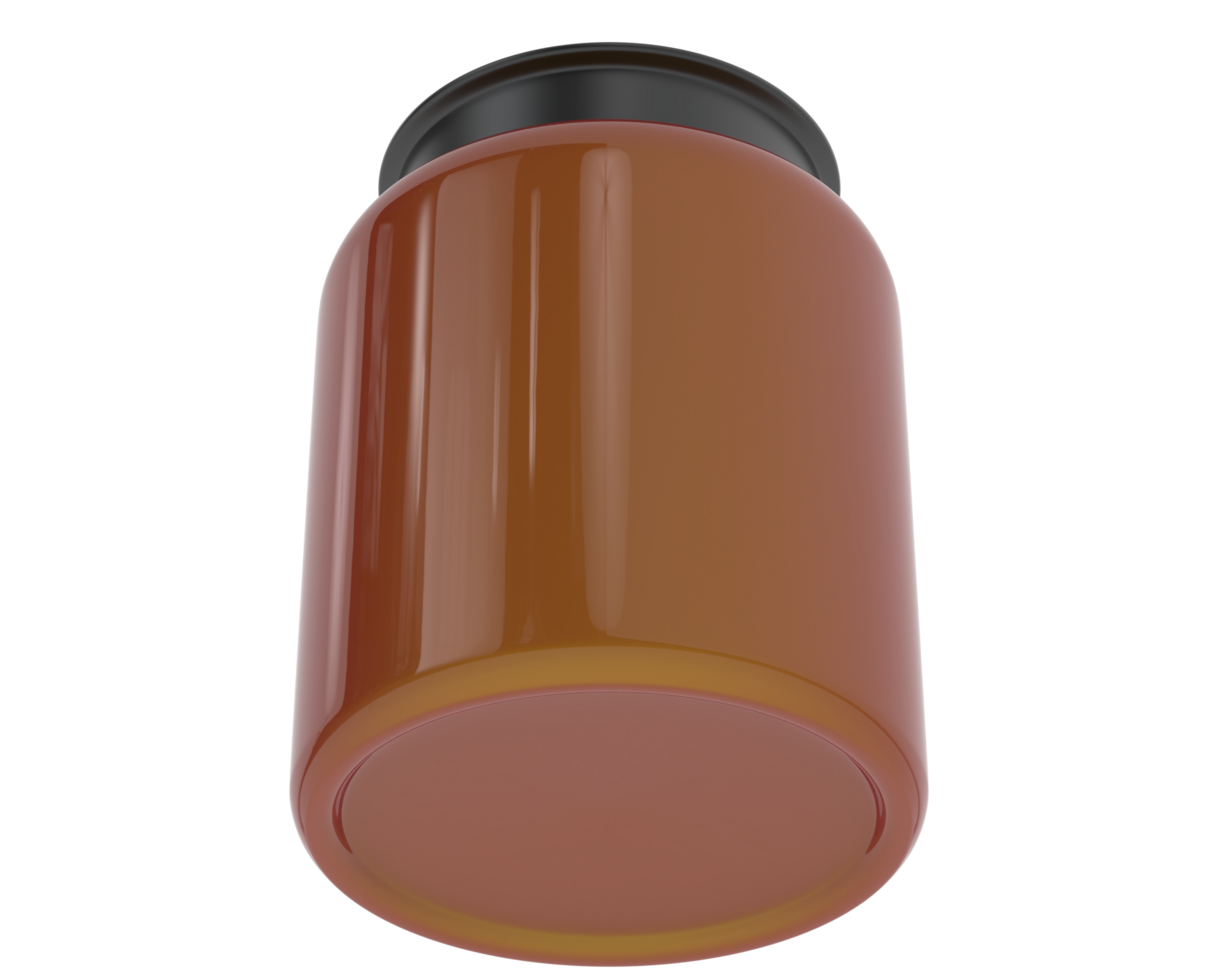 Jar isolated on background. 3d rendering - illustration png