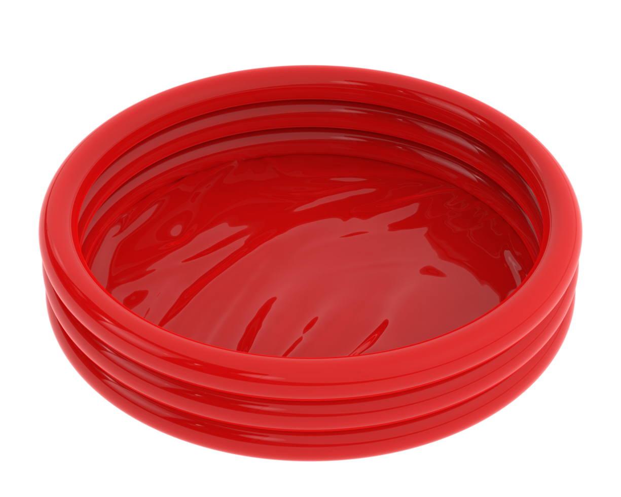 Kid pool isolated on background. 3d rendering - illustration png