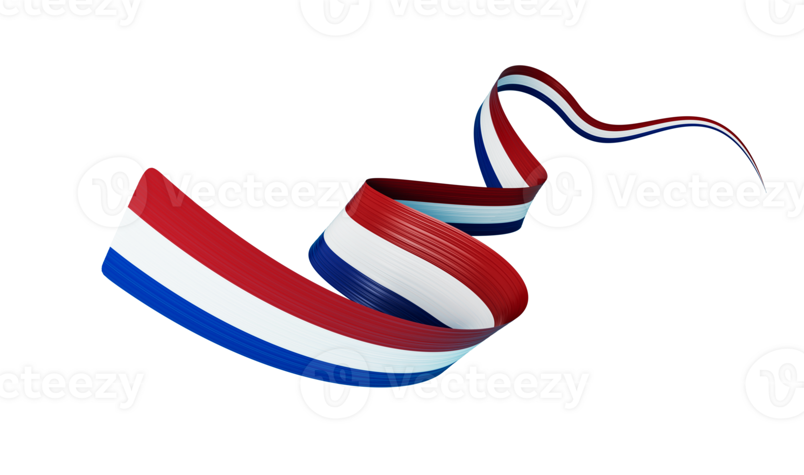 3d Flag Of Netherlands Country 3d Waving Netherlands Ribbon Flag 3d illustration png