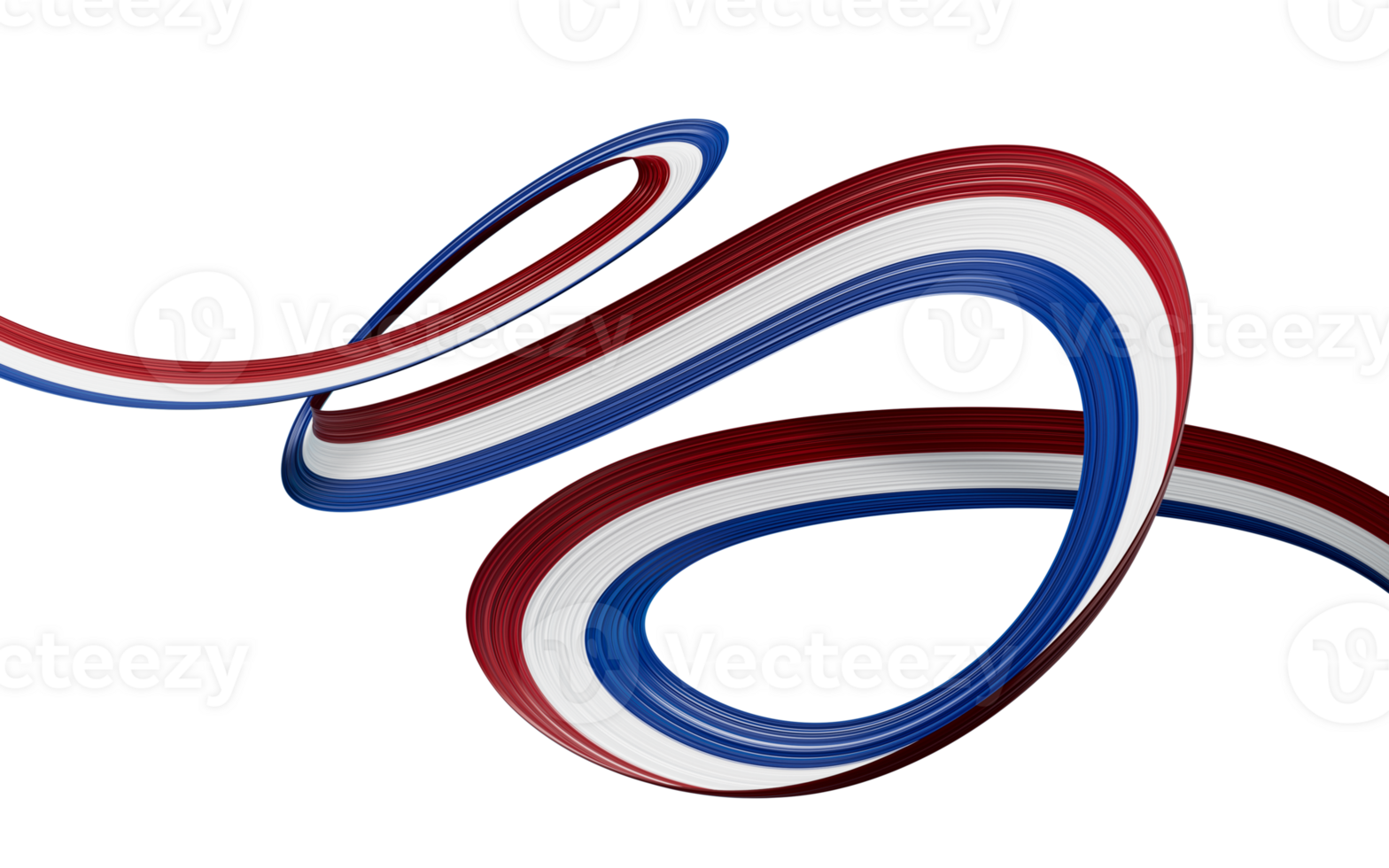 3d Flag Of Netherlands Country 3d Waving Netherlands Ribbon Flag 3d illustration png